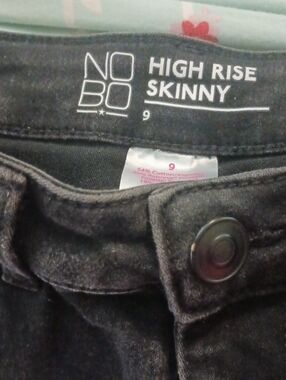NOBO Black High Rise Skinny Jeans